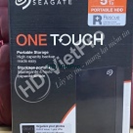 Ổ cứng di động Seagate One Touch 5TB - STKC5000401 chính hãng
