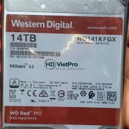 Ổ cứng HDD WD Red Pro 14TB - WD141KFGX chính hãng