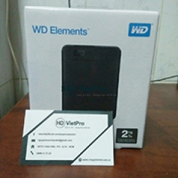 Ổ Cứng Di Động WD Elements 2TB - WDBU6Y0020BBK chính hãng