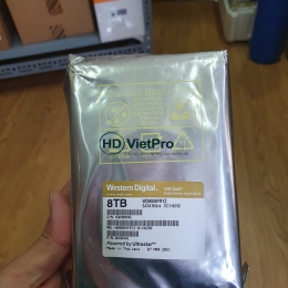 Ổ cứng HDD WD Gold 8TB - WD8004FRYZ chính hãng