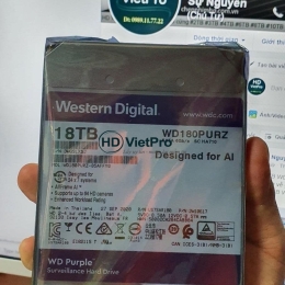 Ổ cứng HDD WD Purple 18TB - WD180PURZ chính hãng