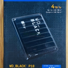 Ổ Cứng Di Động WD 4TB Black P10 (WDBA3A0040BBK )