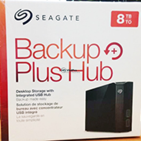 Ổ Cứng Di Động HDD Seagate Backup Plus Hub 8TB