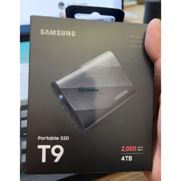 Ổ Cứng SSD Samsung T9 4TB - MU-PG4T0B/AM