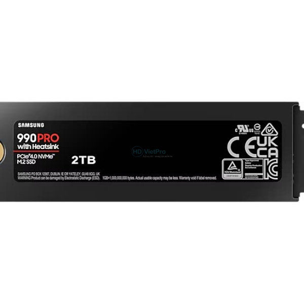Ổ Cứng SSD Samsung 990 Pro Heasink 2TB - MZ-V9P2T0CW
